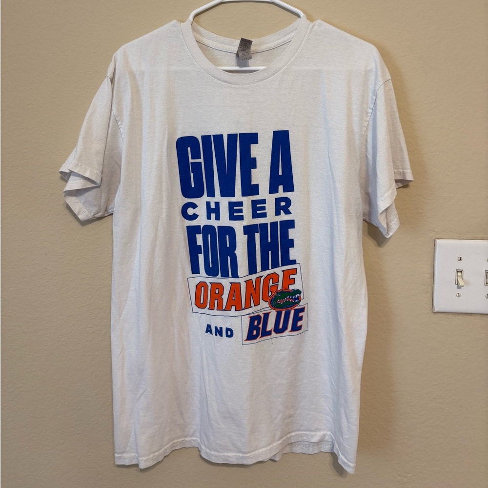 Florida Gators White Cotton T-Shirt